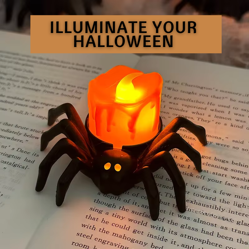 Spider Candle Lamp