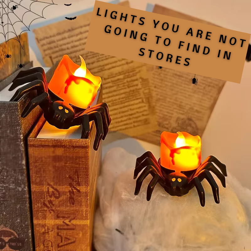 Spider Candle Lamp